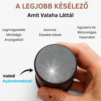 Gyémánt Tárcsás Késélező - Morvix™